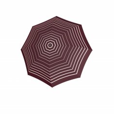 Doppler Fiber Magic Timeless Red Stripes – dámský plně automatický deštník
