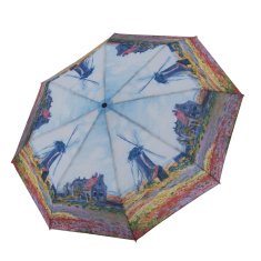 Doppler Magic Mini Monet &quot;Větrné mlýny&quot; - dámský plně automatický deštník