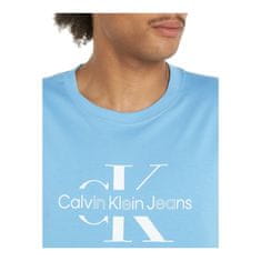 Calvin Klein Tričko modré XL J30J325190CEZ