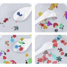 Maaleo Kreativní fixy pro kreslení na vodu - 12 barev, s keramickou lžičkou a kufru, rozměry 31 x 20 x 3,5 cm