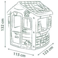 Smoby Domeček Life Jura Lodge rozšiřitelný