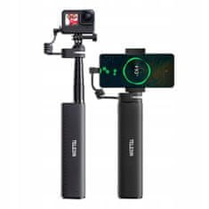 TELESIN Selfie-Stick Hůl + Powerbanka USB-C pro GoPro kameru DJI Telefon fotoaparátu