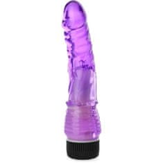 XSARA Elastické dildo, gelový dong - vibrátor do úzké štěrbinky - 73944268