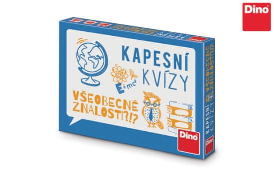 Dino Toys KAPESNÍ KVÍZY - VŠEOBECNÉ ZNALOSTI Cestovní hra