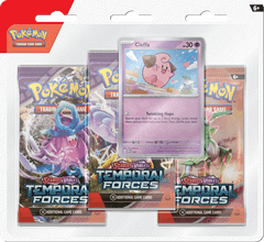 Grooters Pokémon TCG: SV05 Temporal Forces - 3 Blister Booster