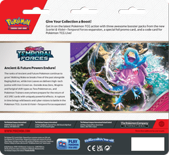 Grooters Pokémon TCG: SV05 Temporal Forces - 3 Blister Booster