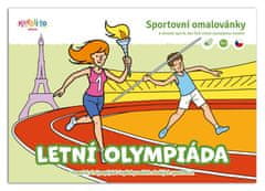 Ostatní Letní olympiáda - Sportovní omalovánky A5