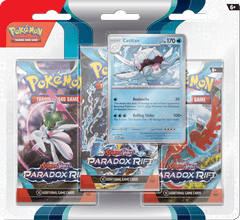 Grooters Pokémon TCG: SV04 Paradox Rift - 3 Blister Booster