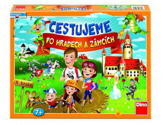 Dino Toys Hra - Cestujeme po hradech a zámcích