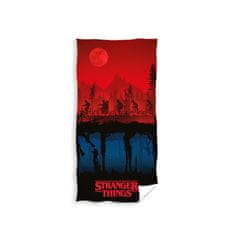 Carbotex Bavlněná osuška 70/140cm Stranger Things, STR213002