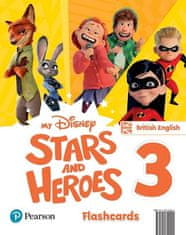 Kolektiv autorů: My Disney Stars and Heroes 3 Flashcards / British English