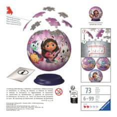 Ravensburger Puzzle 115945 Puzzle-Ball Gabby's Dollhouse