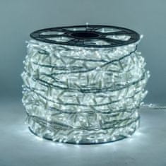 DecoLED DecoLED LED světelný řetěz - 100m, ledově bílá, 2000 diod, bílý kabel