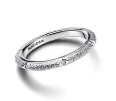 Pandora Půvabný stříbrný prsten s krystaly Me 193322C01 (Obvod 50 mm)