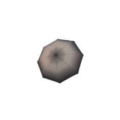 Doppler Fiber Mini Black White traces - dámský skládací deštník