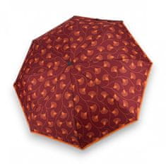 Doppler Mini Light Classic berry ginko - dámský skládací deštník