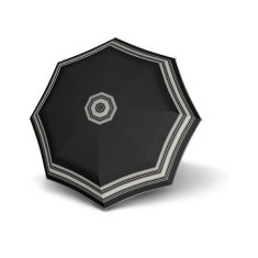 Doppler Fiber AC Graphics black Dots - dámský vystřelovací deštník