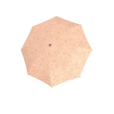 Doppler Fiber Mini Giardino soft orange - dámský skládací deštník