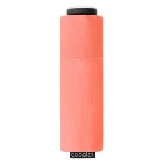 Doppler Fiber Mini Compact uni Neon Coral - dámský skládací deštník