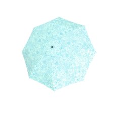 Doppler Magic fiber Giardino mystic blue– dámský plně automatický deštník