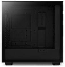 NZXT skříň H7 Flow edition / ATX / 2x 120 mm fan / USB-C / 2x USB / prosklená bočnice / mesh panel / černá