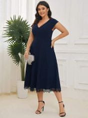 Ever Pretty plesové a společenské šaty EP00959-3 modrá 3XL
