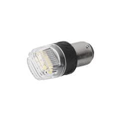 Stualarm LED BAY15D bílá, 12V, 16LED 2835SMD (95BR-BAY15D-01w) 2 ks