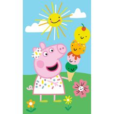 Carbotex Dětský ručník 30/50cm Peppa Pig, PP211097