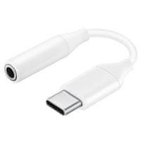 Samsung adaptér usb-c na 3.5mm audio jack konektor bilý