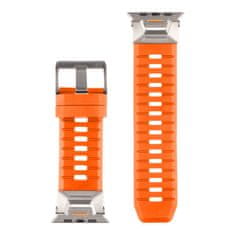 Tactical Řemínek Tough Band pro Apple Watch Ultra Safety Orange