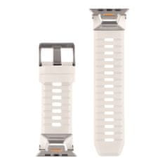 Tactical Řemínek Tough Band pro Apple Watch Ultra Light Grey