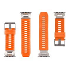 Tactical Řemínek Tough Band pro Apple Watch Ultra Safety Orange