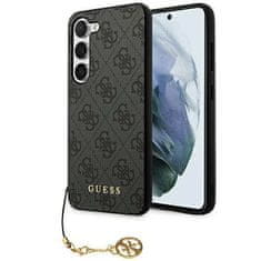 Guess  4G Charms Zadní Kryt pro Samsung Galaxy A35 5G Grey