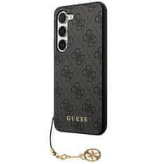 Guess  4G Charms Zadní Kryt pro Samsung Galaxy A35 5G Grey