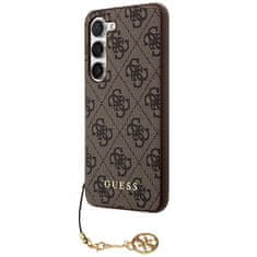 Guess  4G Charms Zadní Kryt pro Samsung Galaxy A35 5G Brown