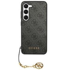 Guess  4G Charms Zadní Kryt pro Samsung Galaxy A35 5G Grey