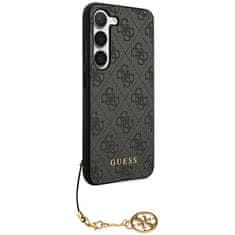 Guess  4G Charms Zadní Kryt pro Samsung Galaxy A35 5G Grey