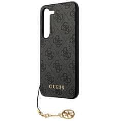 Guess  4G Charms Zadní Kryt pro Samsung Galaxy A35 5G Grey