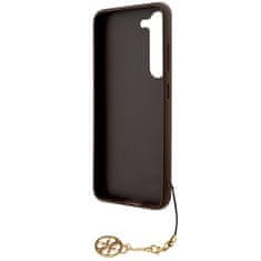 Guess  4G Charms Zadní Kryt pro Samsung Galaxy A35 5G Brown