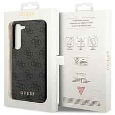 Guess  4G Charms Zadní Kryt pro Samsung Galaxy A35 5G Grey