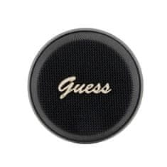 Guess Reproduktor 2v1 Magnetic Bluetooth + stojan Metal Script černý