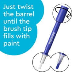 Snazaroo Štětce Brush Pen s barvami na obličej - Dobrodružství