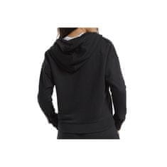 Reebok Mikina černá 170 - 175 cm/M TE Textured Logo Fullzip