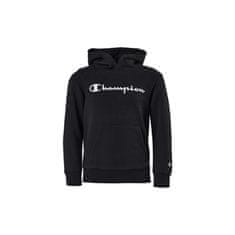 Champion Mikina černá 132 - 143 cm/M Hooded Sweatshirt