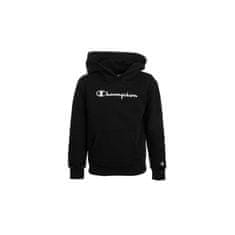 Champion Mikina černá 132 - 143 cm/M Hooded Sweatshirt