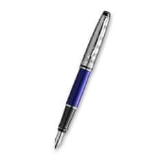 Waterman Expert Deluxe Dark Blue CT plnicí pero hrot F