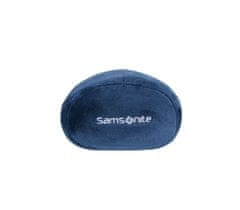 Samsonite Comfort Travelling MEMORY FOAM PILLOW + POUCH Midnight Blue