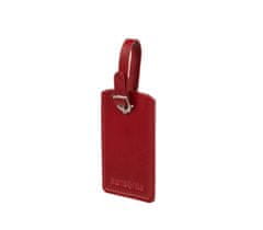 Samsonite LUGGAGE ACCESSORIES Rectangle Luggage Tag x 2 Red