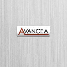 AVANCEA® Cestovní kufr DE1024MB Stříbrný S 56x39x25 cm