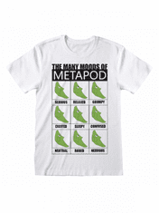 Tričko Pokémon - Many Moods Of Metapod (velikost S)